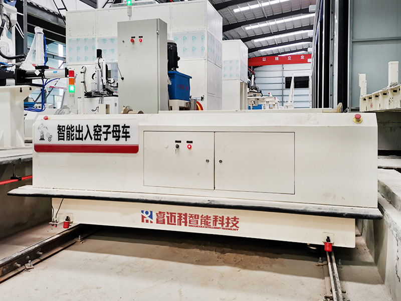 گودام صنعتی خودکار ریل ٹرانسفر ٹرالی