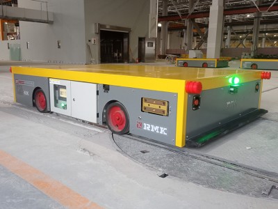 مشینری مینوفیکچرنگ کے لئے آر جی وی آٹومیٹک ریل ٹرانسفر کارٹ