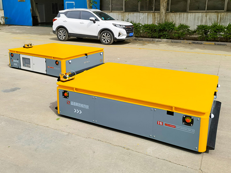 اسٹیئرنگ وہیل اومنی ڈائریکشنل موبائل ٹریک لیس ٹرانسفر کارٹ