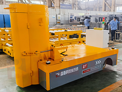 اپنی مرضی کے مطابق دھماکے سے چلنے والے ٹریک لیس ٹرانسپورٹ کارٹ