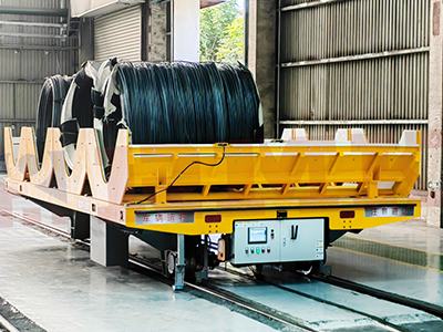 کنڈلی کی منتقلی کی ٹوکری خودکار الیکٹرک ریل ٹرانسفر ٹرالی