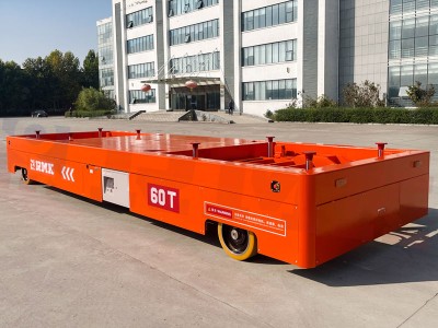 60 ٹن ہائیڈرولک اسٹیئرنگ لفٹ ٹریک لیس ٹرانسفر کارٹ