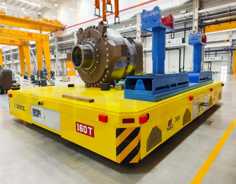 160 ٹن ہیوی ڈیوٹی اومنی ڈائریکشنل اسٹیئرنگ وہیل ٹرانسفر کارٹ