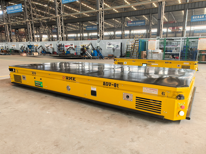 8 ٹن لیزر گائیڈ AGV Lifting Pallet کے ساتھ